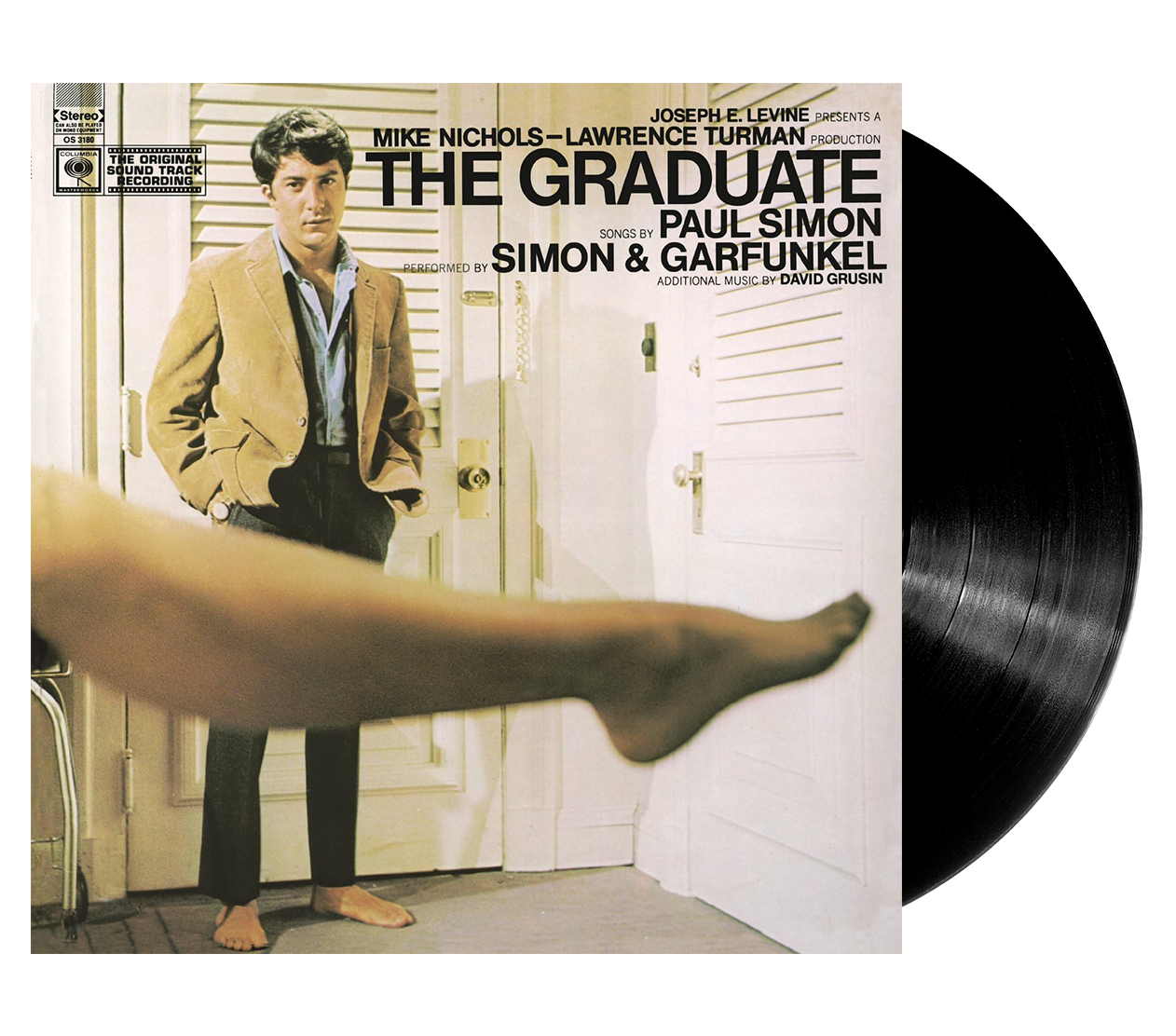 Image of Artwork for Simon & Garfunkel's The Graduate (LP)